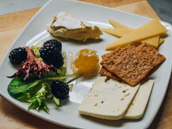 Vermont Cheese Plate: Featuring Farm-fresh Cheese & Local Honeycomb