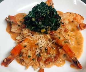 Shrimp Risotto: A Staple Here at Pauline's!